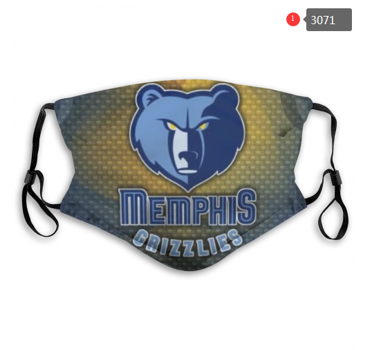 NBA Memphis Grizzlies #1 Dust mask with filter